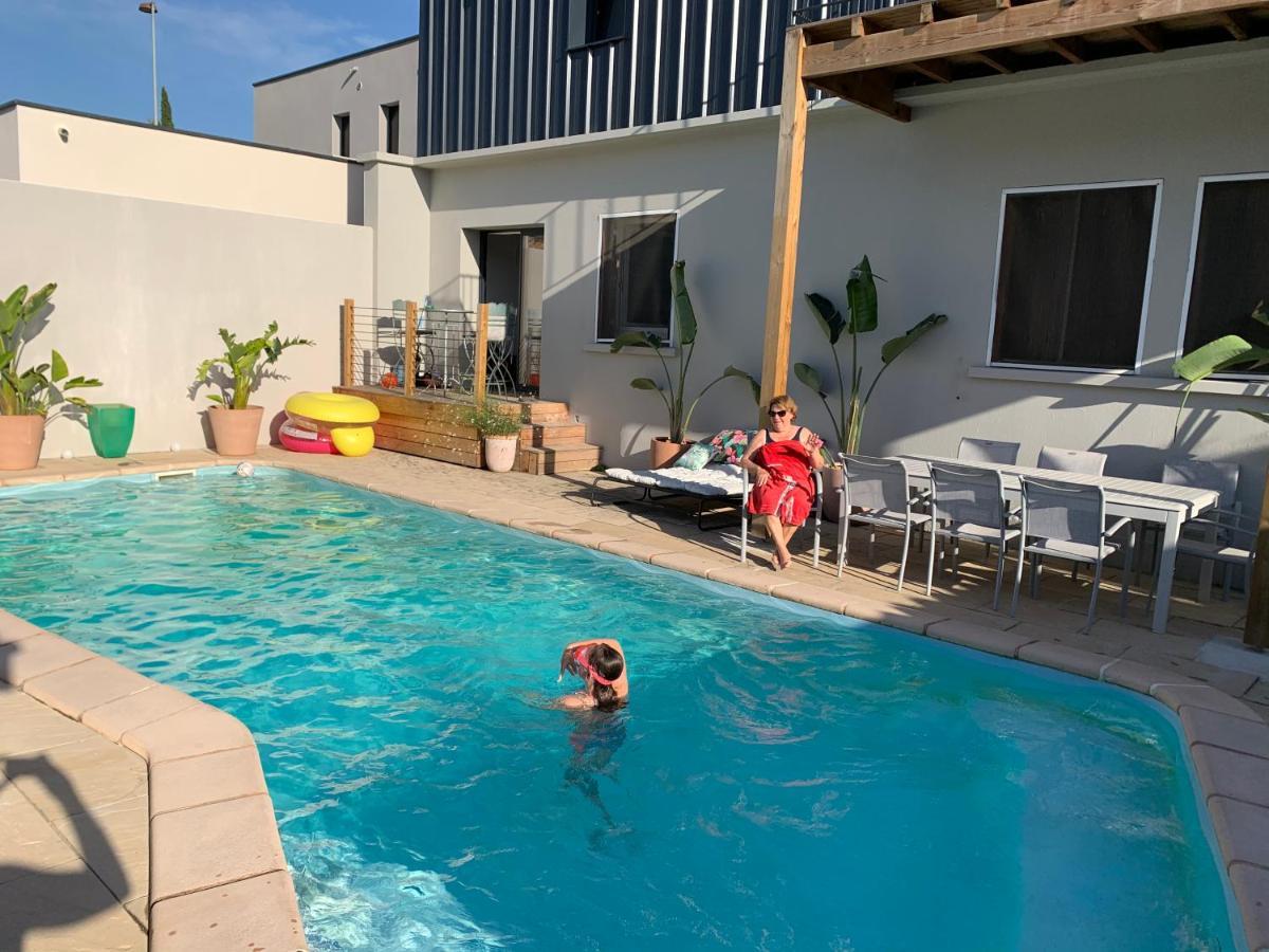 벙다르그 Duplex Independant Avec Acces Piscine 아파트 외부 사진